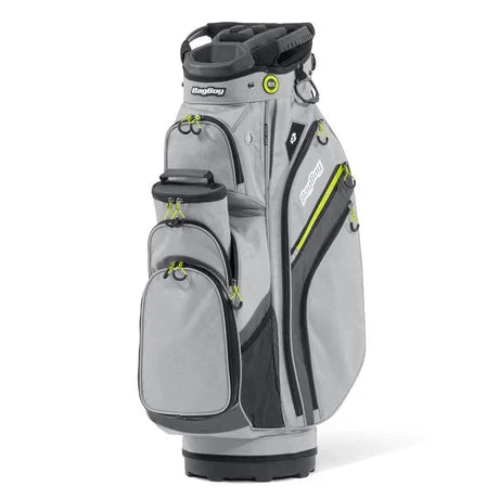 Bag Boy Chiller Pro Cart Bag Cart Bag BagBoy Silver/Charcoal/Citrus 