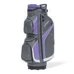 Bag Boy DG-Lite Cart Bag Golf Stuff Char/Lavender/White/Dots 