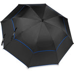 Bag Boy Telescoping Windvent Umbrella Golf Stuff - Save on New and Pre-Owned Golf Equipment Black/Royal 