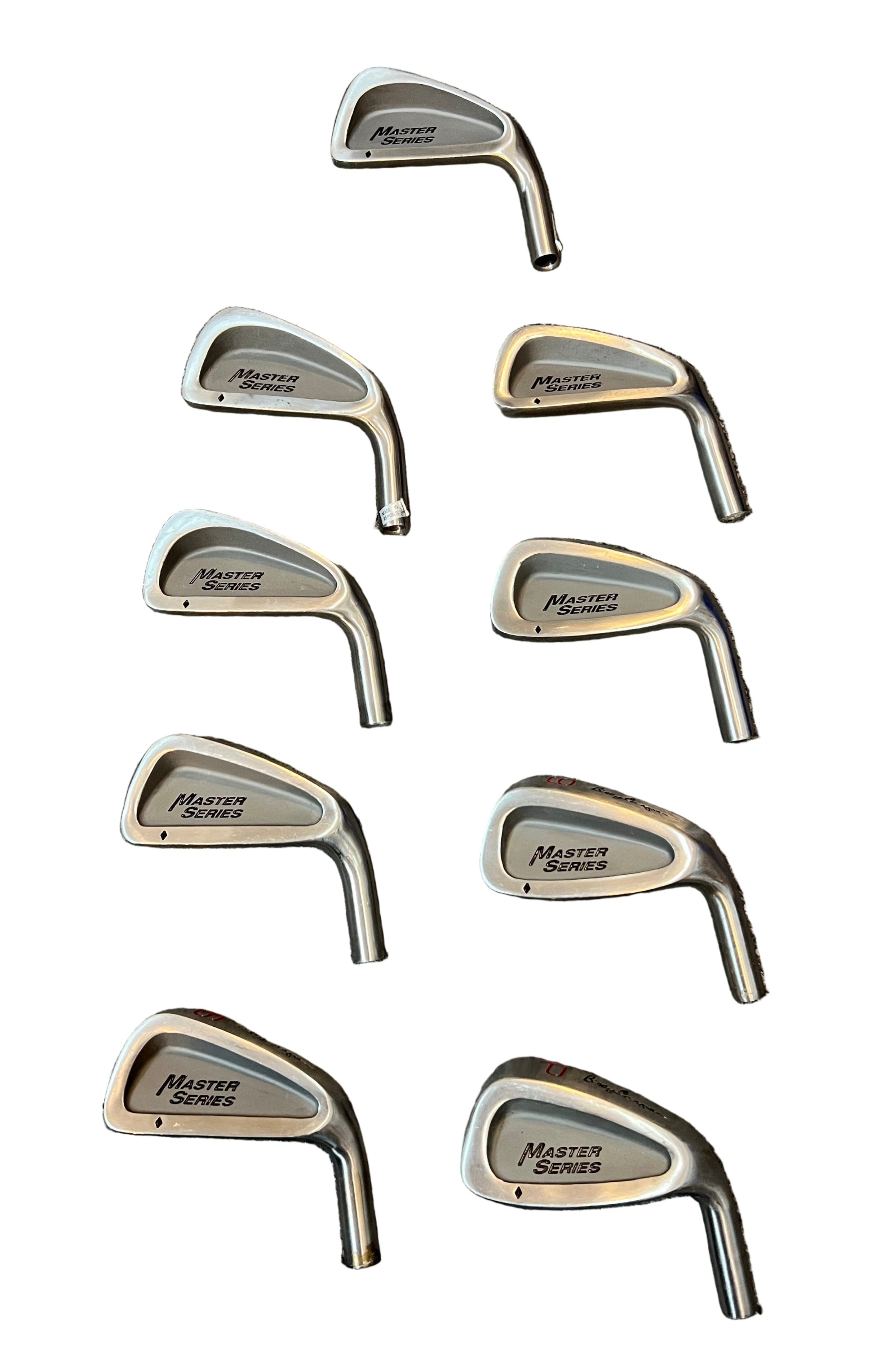 Billy Casper Master Series 9pc Iron HEAD ONLY Right Hand 3-PW #1 Iron Golf Club Tools & Parts Billy Casper 