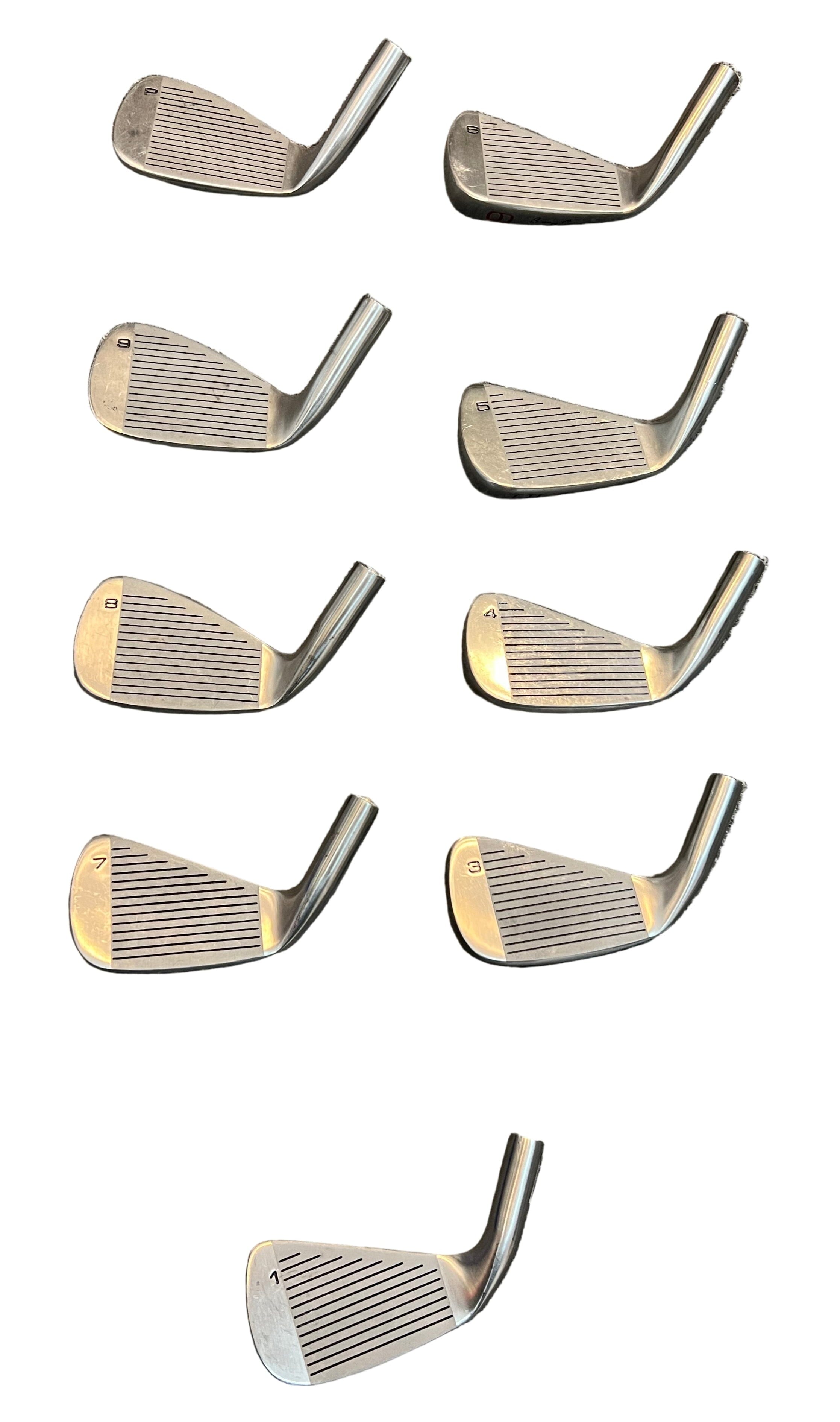 Billy Casper Master Series 9pc Iron HEAD ONLY Right Hand 3-PW #1 Iron Golf Club Tools & Parts Billy Casper 