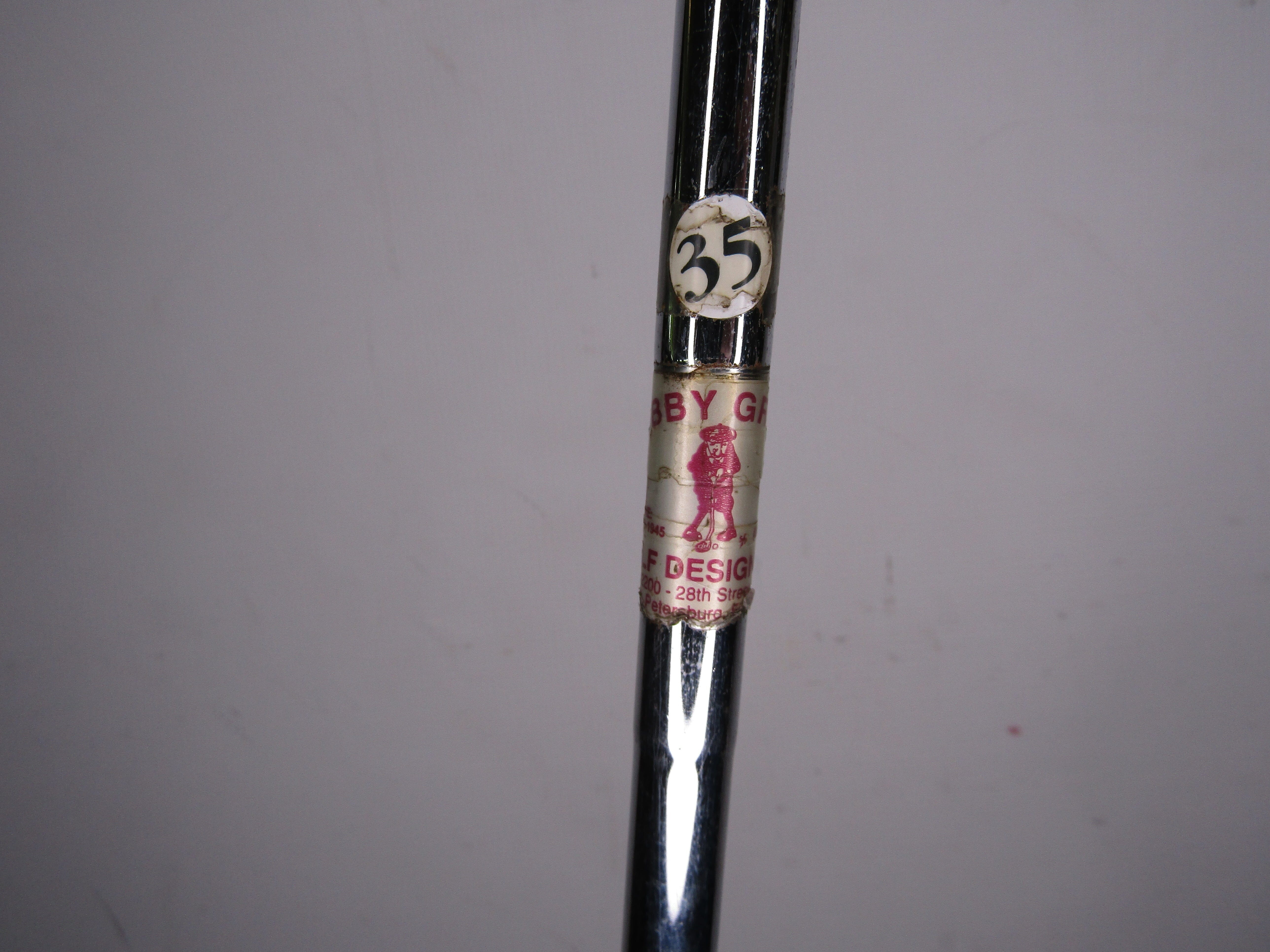 Bobby Grace AN-7 HSM 35" Putter Steel Men's Right Pre-Owned Putters Bobby Grace 