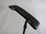 Brass/Black Heel/Toe Weighted Putter Mens Right