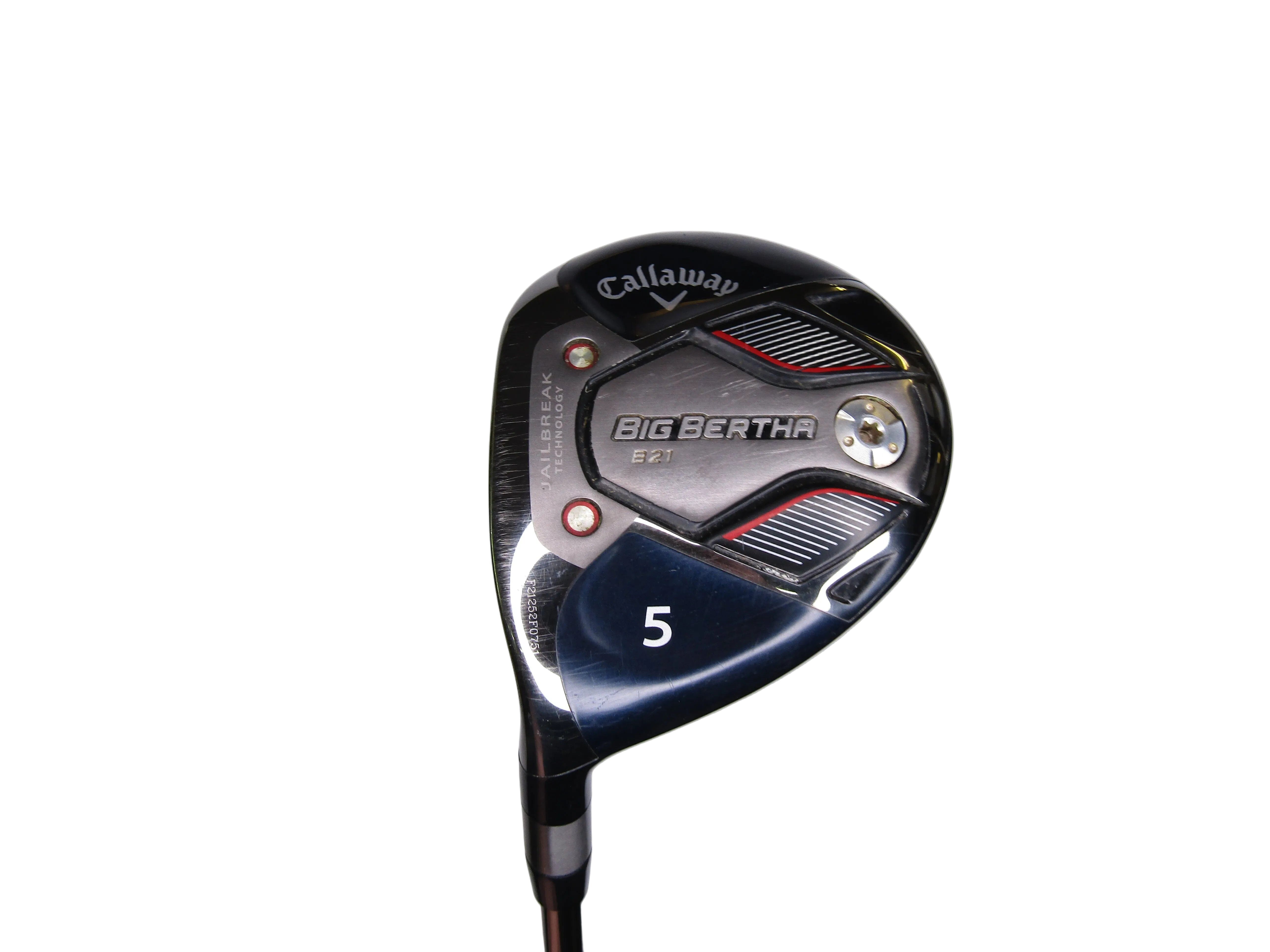 Callaway Big Bertha B21 #5 FW Senior Flex Graphite Men's Left Hc Pre-Owned Fairway Woods Callaway 