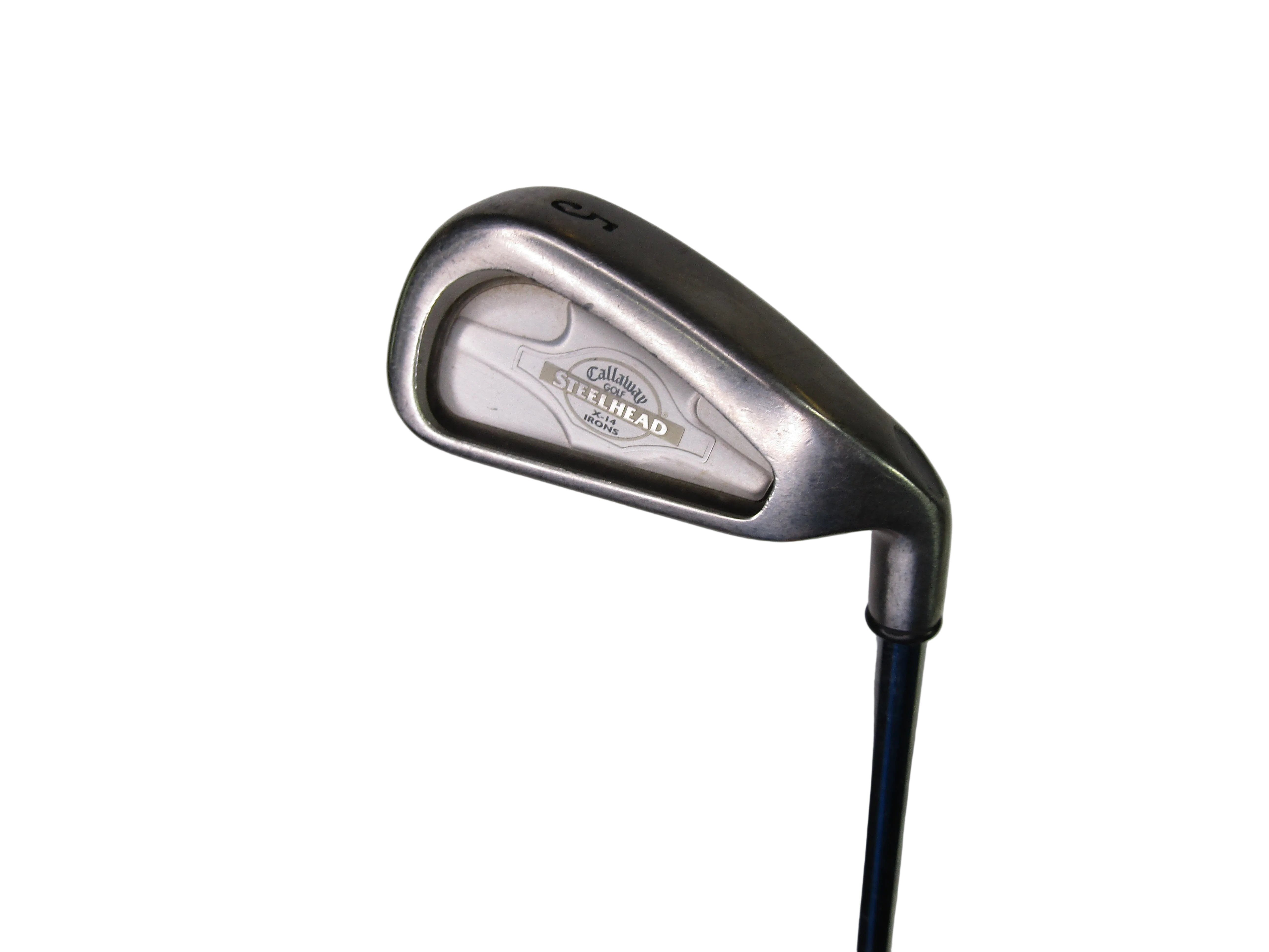 Callaway Big Bertha Steelhead X14 #5 Iron Regular Steel Men's Right Pre-Owned Irons Callaway 
