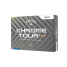 Callaway Chrome Tour Triple Diamond '25 Golf Balls Callaway Box/12 White 