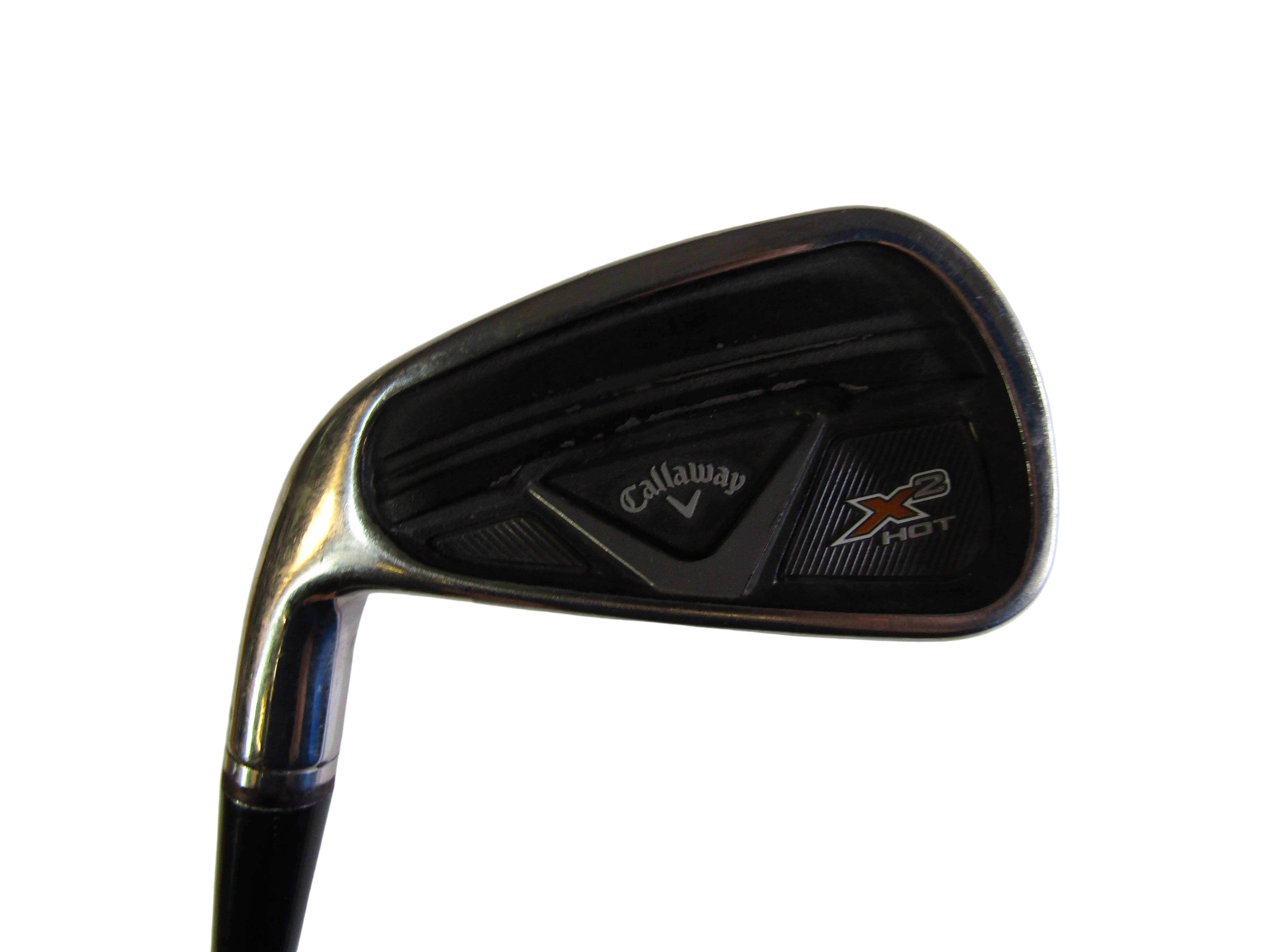 Callaway Demo X2 Hot #6 Iron Regular Flex Graphite Men's Left Pre-Owned Irons Callaway 
