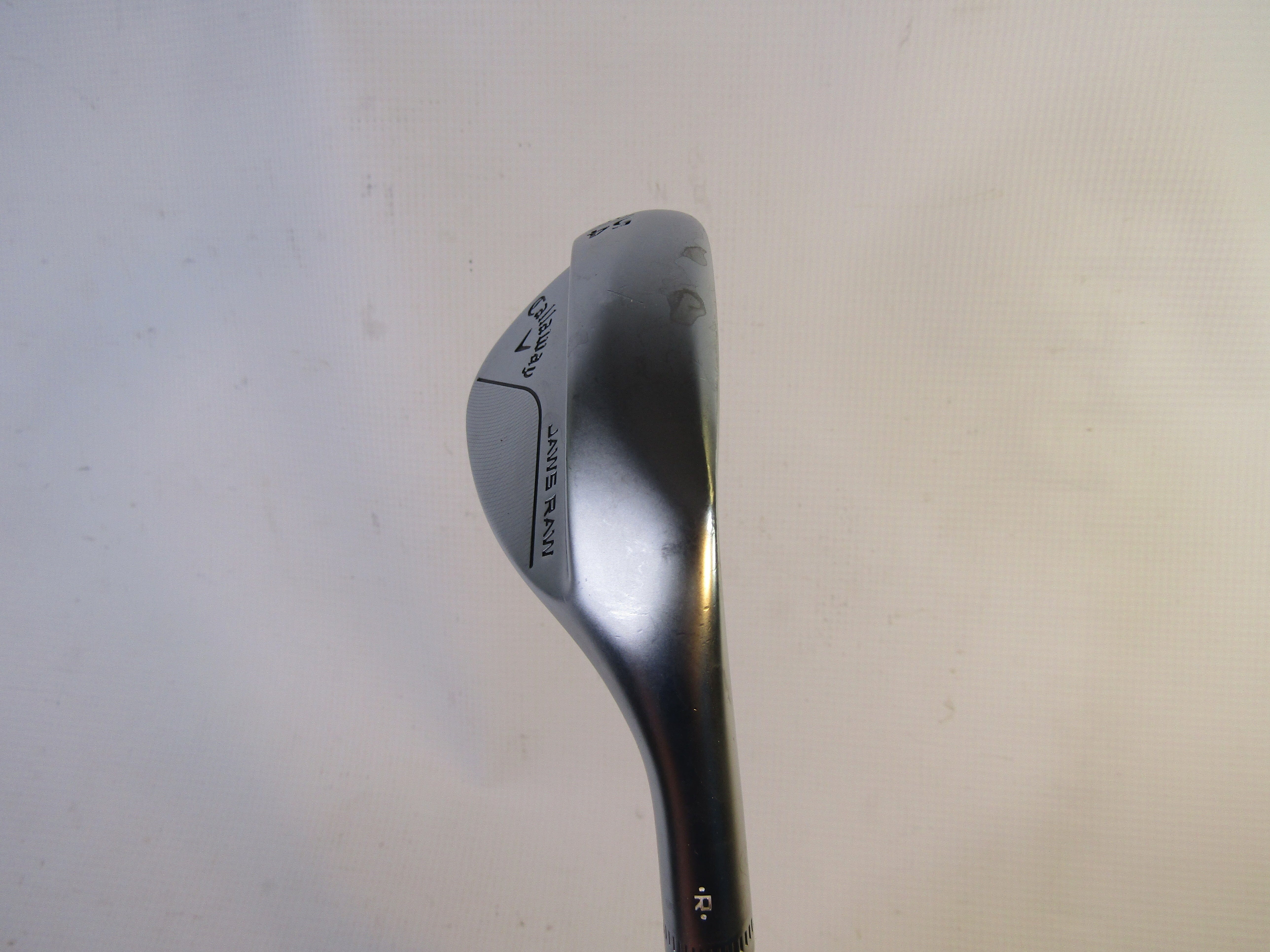 Callaway Jaws Raw Chrome 54.08° C Grind SW Wedge Flex Steel Men's Right Pre-Owned Wedges Callaway 