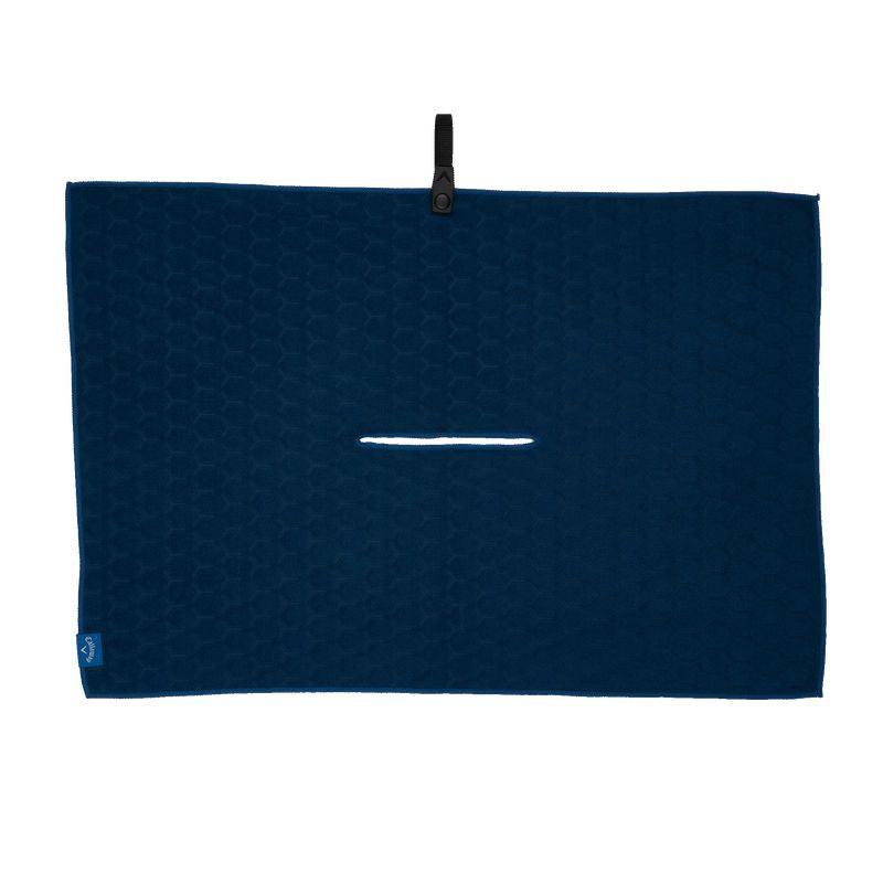 Callaway Outperform Microfiber Golf Towel Silver Golf Towels Callaway Navy 