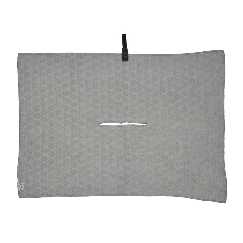 Callaway Outperform Microfiber Golf Towel Silver Golf Towels Callaway Silver 