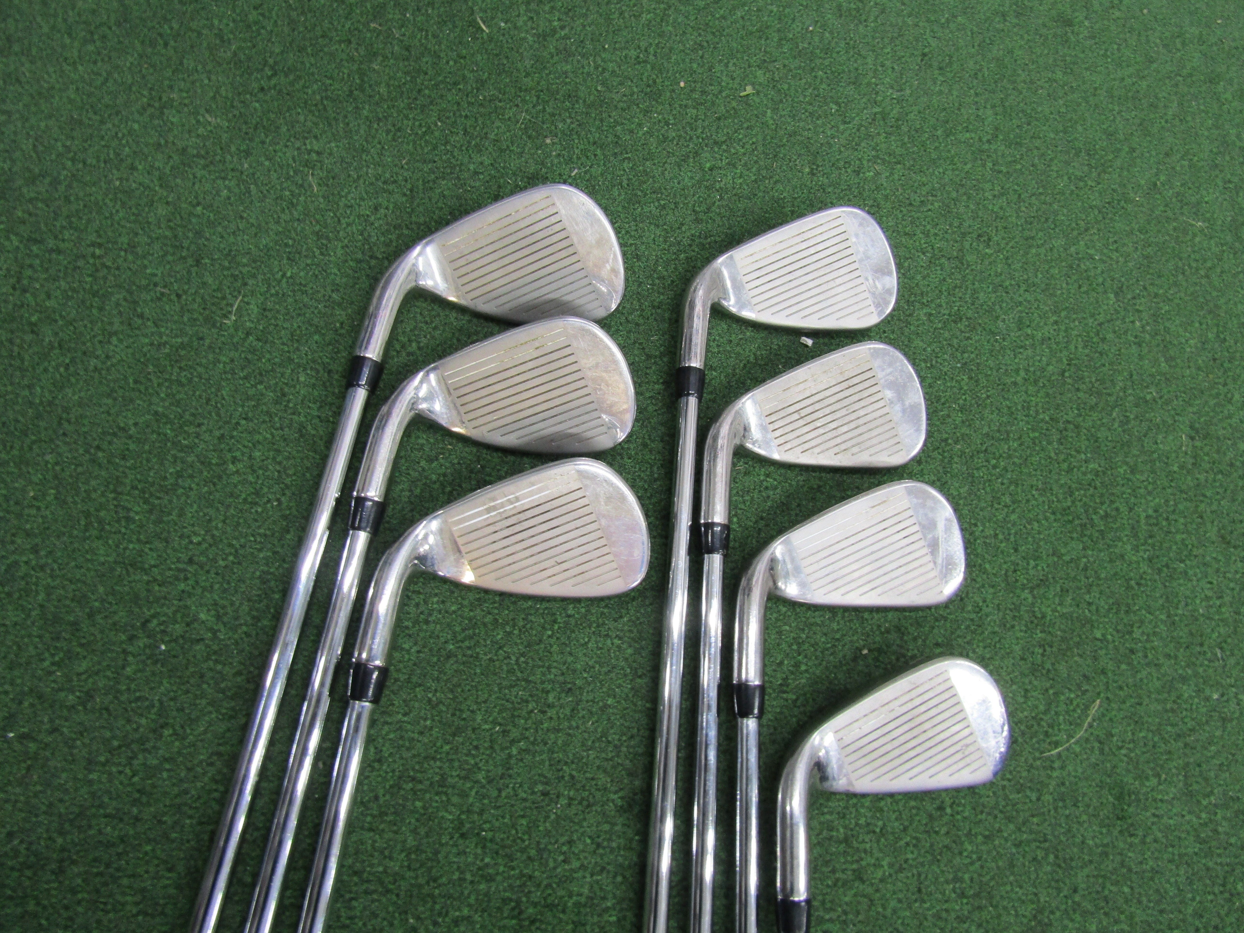 Callaway Rogue Iron Set #5 - PW, AW Stiff Flex Steel Shaft Men's Right Pre-Owned Iron Sets Callaway 
