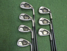 Callaway Rogue ST Max OS #5-PW, AW 7 pc. Iron Set Reg. Graph. Men's Rt Pre-Owned Iron Sets Callaway 