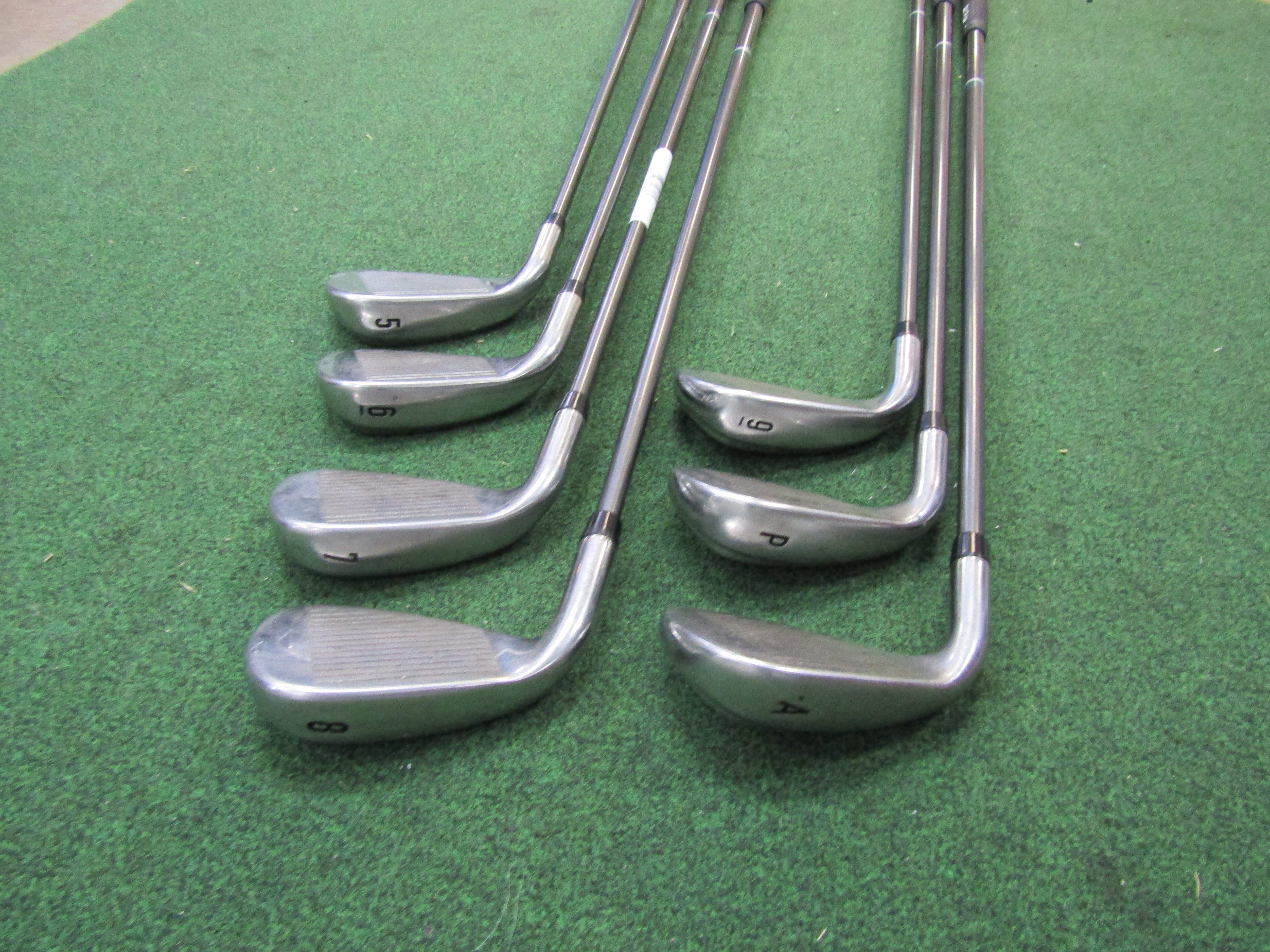 Callaway Rogue X #5-PW, AW 7 pc. Iron Set Senior Flex Graphite Men's Right Pre-Owned Iron Sets Callaway 
