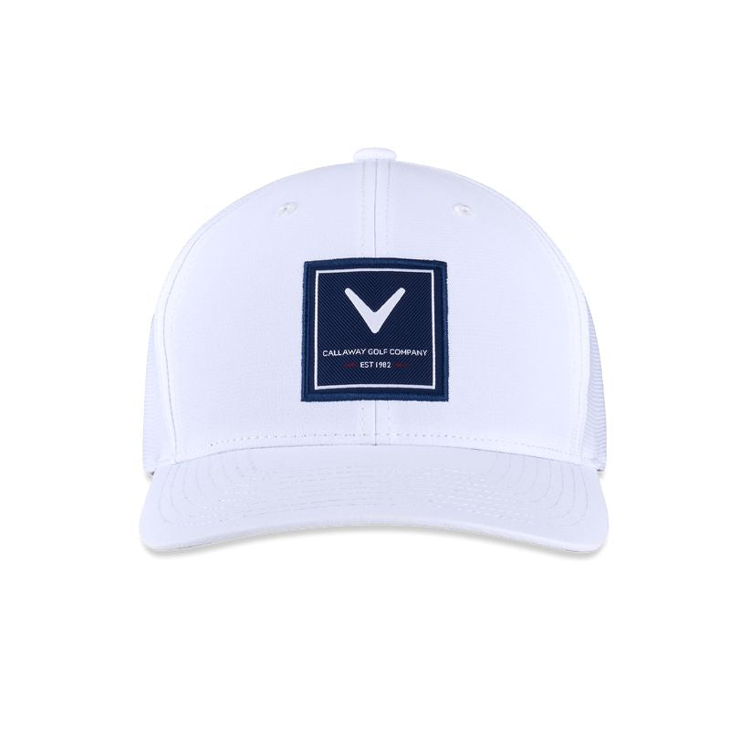 Callaway Rutherford Hat White/Navy Hats Callaway 