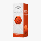Callaway SuperSoft Matte Golf Balls 2025 Golf Balls Callaway Matte Orange Sleeve/3 