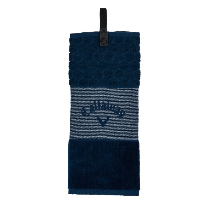 Callaway Trifold Golf Towel Navy Golf Towels Callaway Navy 