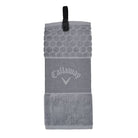 Callaway Trifold Golf Towel Navy Golf Towels Callaway Silver 