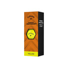 Callaway Warbird Distance+ Golf Balls 2025 Golf Balls Callaway Yellow Sleeve/3 