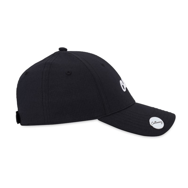 Callaway Womens Stitch Magnet Hat Black/White Hats Callaway 