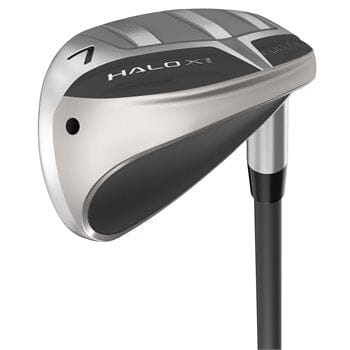 Cleveland XL Halo Full Face Graphite Iron Set Golf Stuff - Low Prices - Fast Shipping - Custom Clubs Right Regular F3/UST Mamiya Helium Nanocore 60 Graphite/ 5-PW, GW