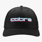 Cobra 3D Tour Tech Cap Black/Bright Aqua Hats Cobra 