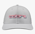 Cobra 3D Tour Tech Cap Grey/For All Time Red Golf Hat Hats Cobra Grey 