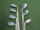 Cobra Baffler #4H, 5H, 6H, #8-PW, SW 7pc Iron Set Ladies Flex Graph. Ladies Right Women's Pre-Owned Iron Sets Cobra 