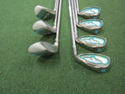 Cobra Baffler #4H, 5H, 6H, #8-PW, SW 7pc Iron Set Ladies Flex Graph. Ladies Right Women's Pre-Owned Iron Sets Cobra 