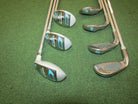 Cobra Baffler #4H, 5H, 6H, #8-PW, SW 7pc Iron Set Ladies Flex Graph. Ladies Right Women's Pre-Owned Iron Sets Cobra 
