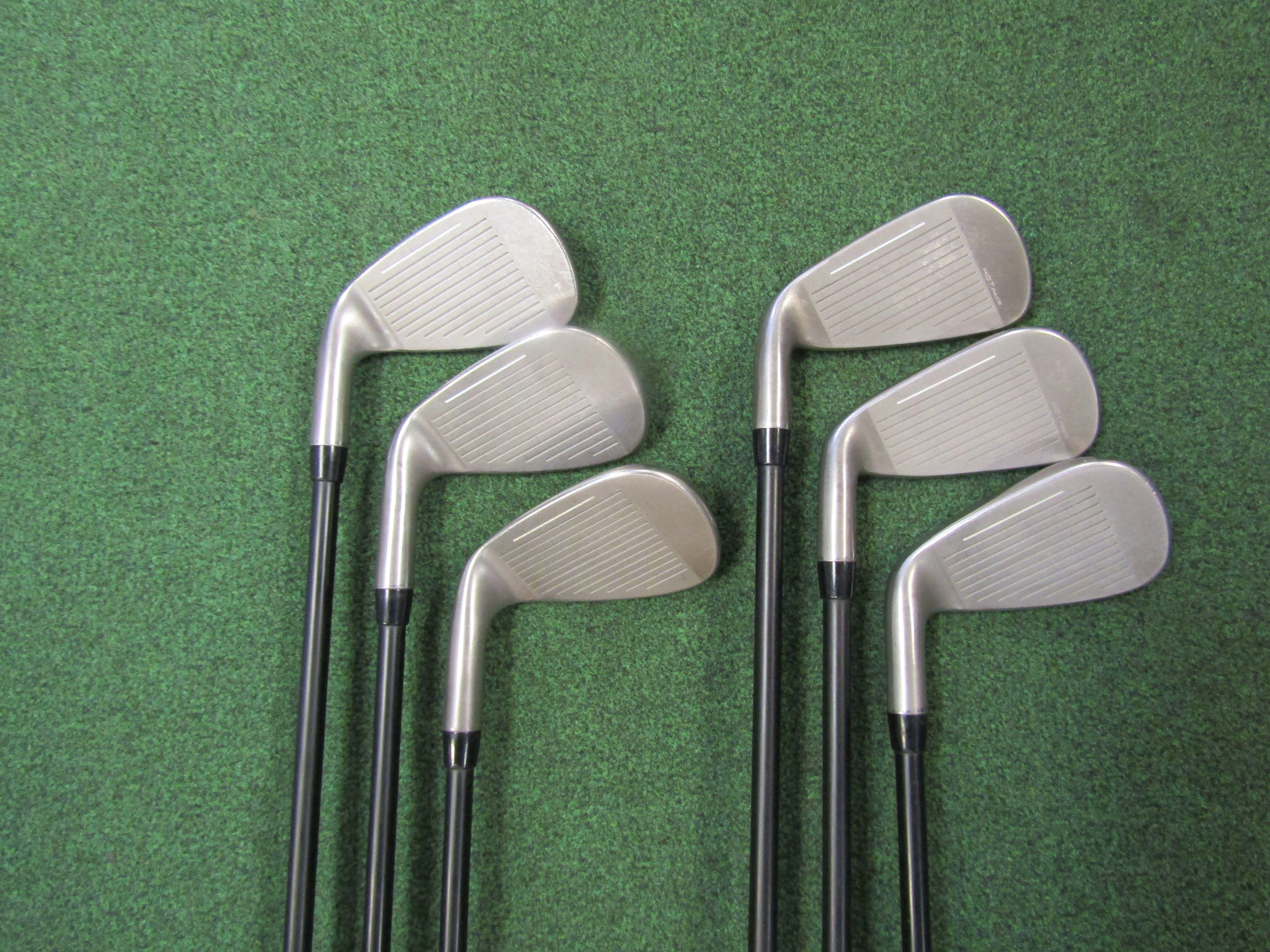 Cobra DarkSpeed #6-PW, GW 6 pc. Iron Set Regular Flex Graphite Men's Right Pre-Owned Iron Sets Cobra 