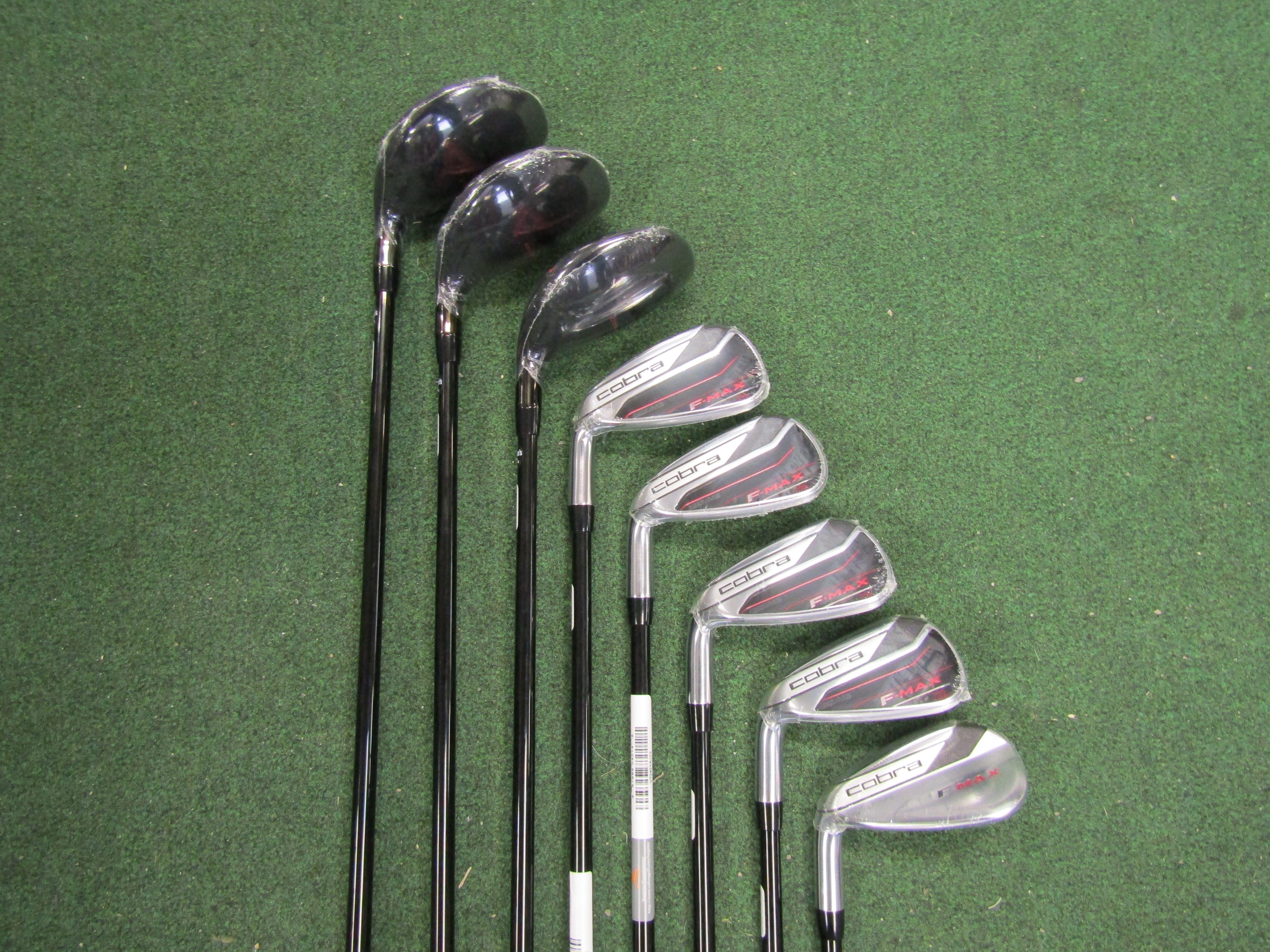 Cobra F-MAX 8 pc. Combination Set Women's Flex Graphite Ladies Left Women's Pre-Owned Iron Sets Cobra 