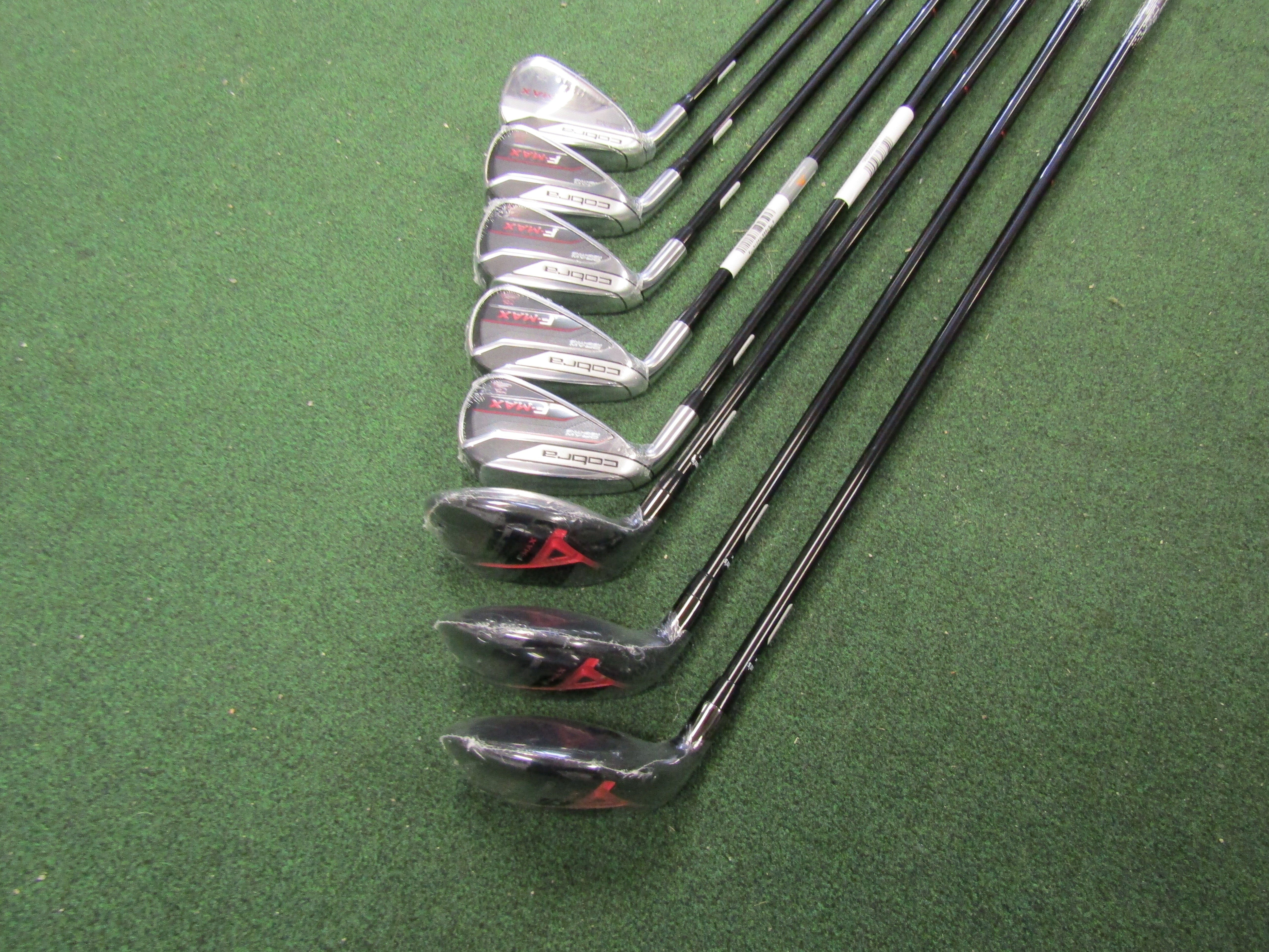 Cobra F-MAX 8 pc. Combination Set Women's Flex Graphite Ladies Left Women's Pre-Owned Iron Sets Cobra 
