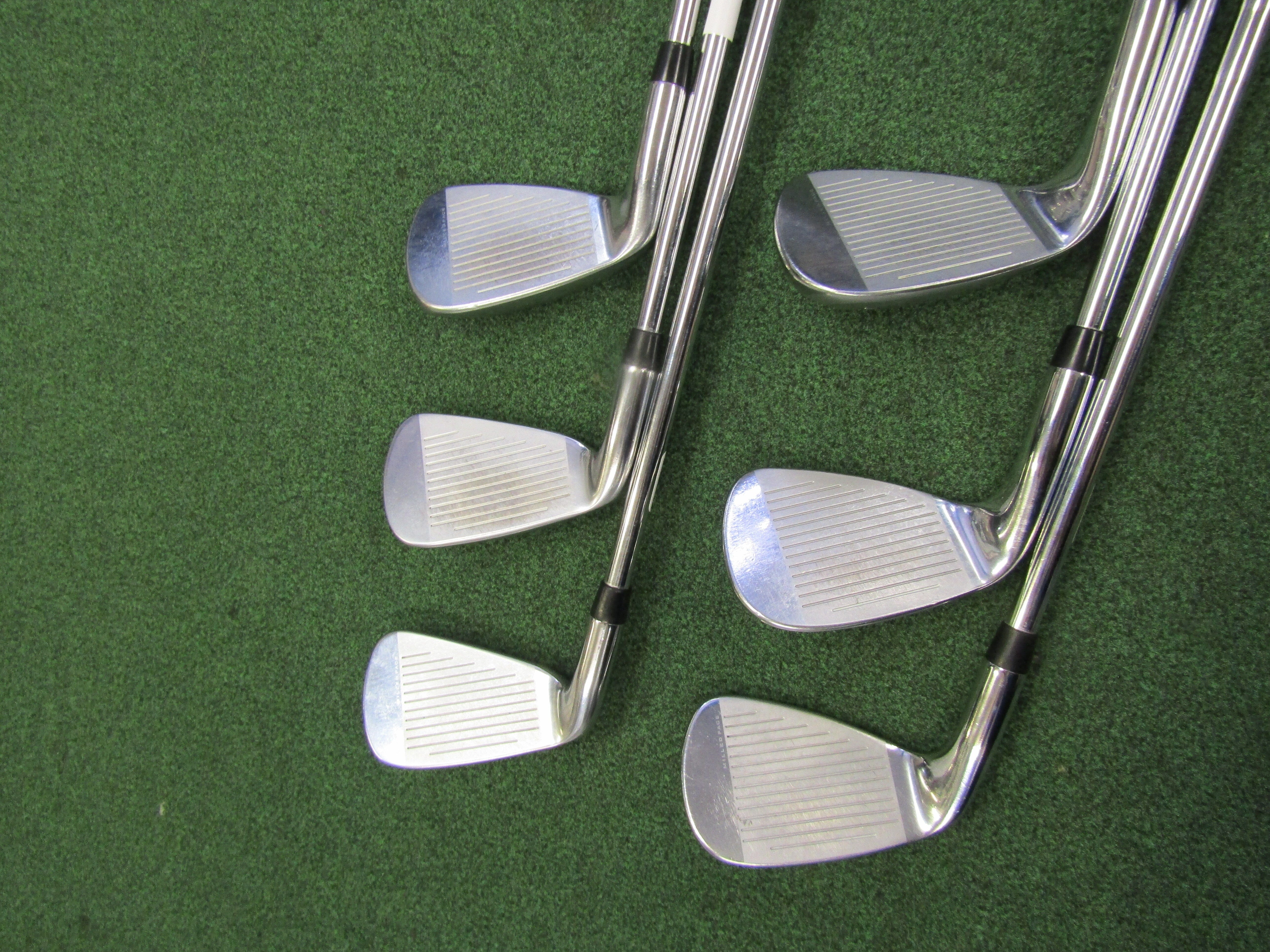 Cobra F9 SpeedBack #6-PW, GW 6 pc. Iron Set Regular Flex Steel Men's Right Pre-Owned Iron Sets Cobra 