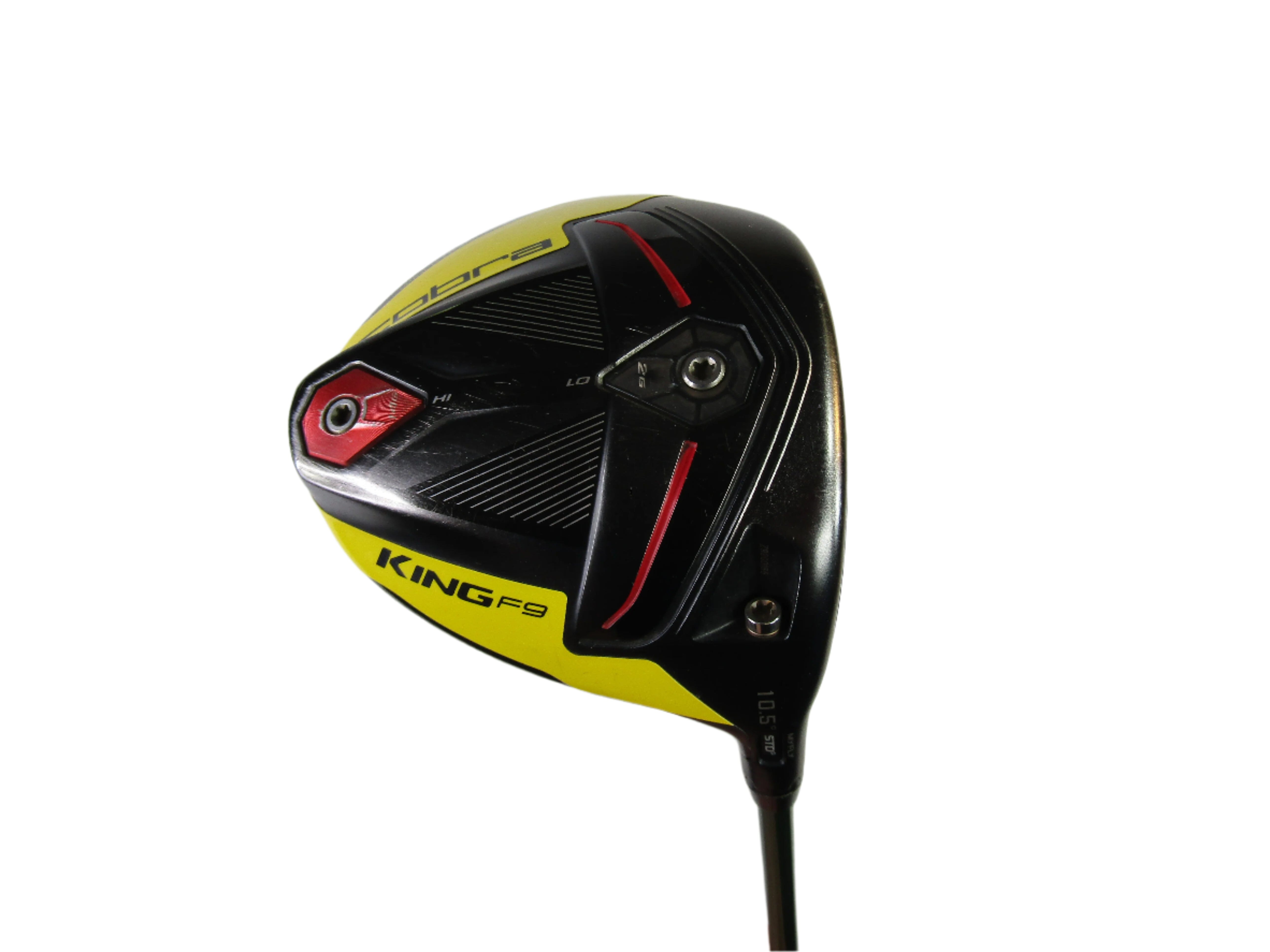Cobra King F9 SpeedBack 10.5° Driver X-Stiff Flex Graphite Men's Right Hc Pre-Owned Drivers Cobra 