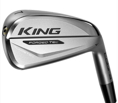 Cobra King Forged Tec 2020 Steel Iron Set Iron Sets Cobra Right #4-PW Regular / KBS $-Taper Lite Steel Iron Shafts