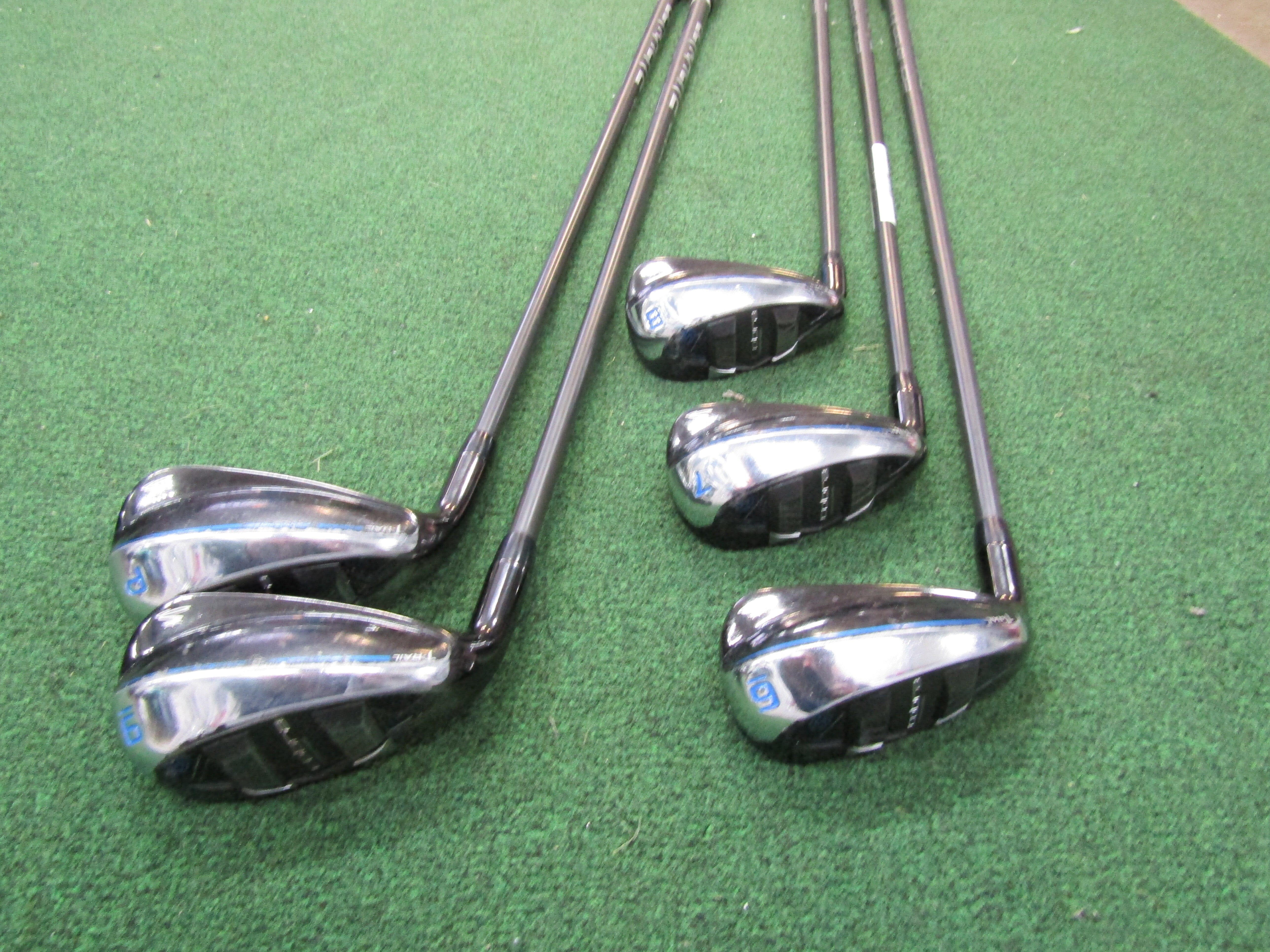 Cobra T-Rail #6 - PW 5 pc. Hybrid-Iron Set Senior Flex Graphite Men's Left Cobra 