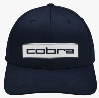 Cobra Tour Tech Cap Navy/White Golf Hat Hats Cobra Navy 
