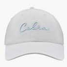 Cobra Women's Sunset Script White Glow-Silver Sky Golf Cap Hats Cobra White 