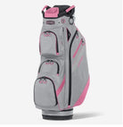 Datrek DG Lite III Cart Bag Stand Bag BagBoy Silver/Pink/White Dots 