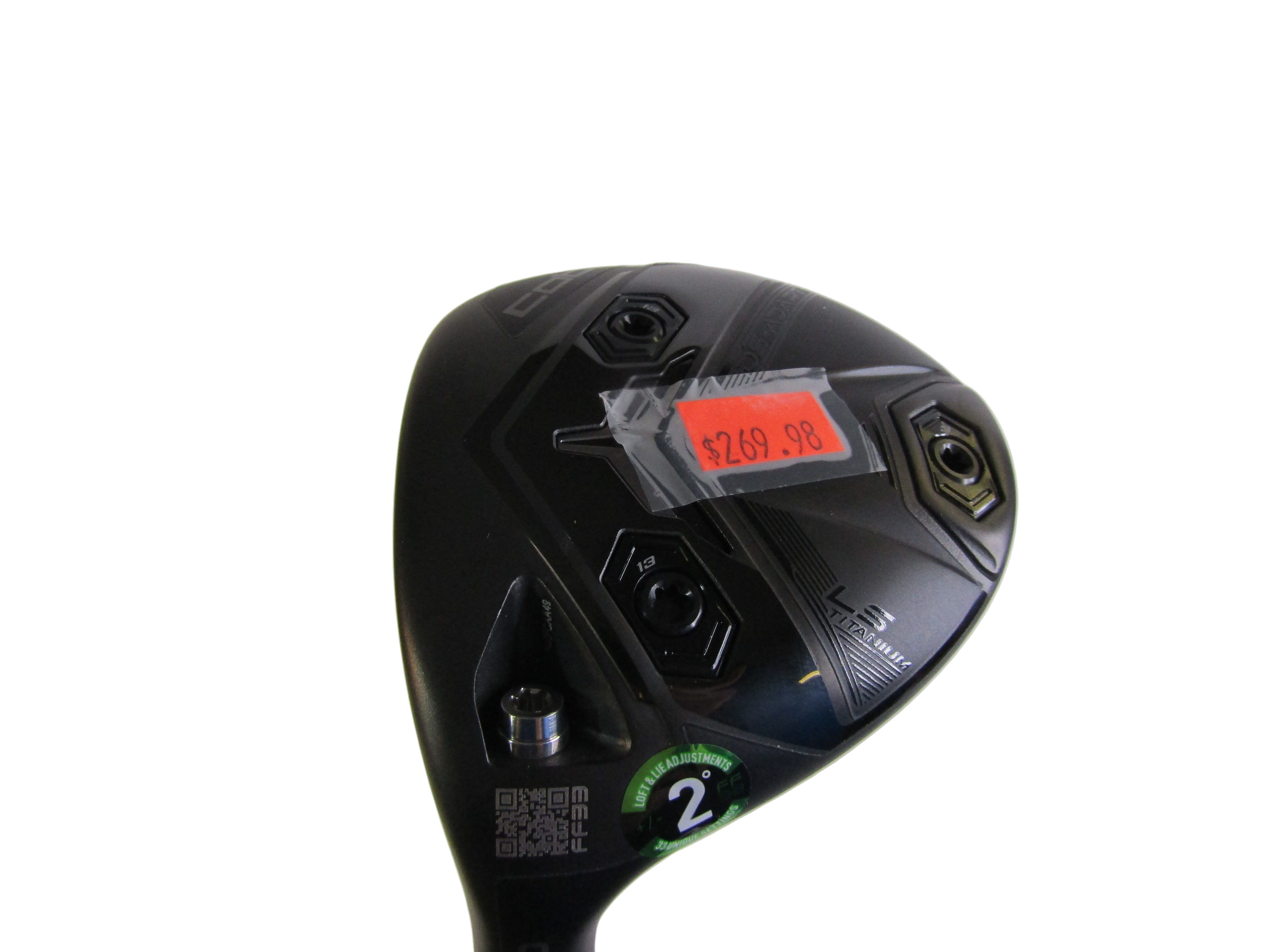 *DEMO* Cobra DS-ADAPT LS #3 14.5° FW Extra Stiff Flex Graphite Men's Left Demo Club Cobra 