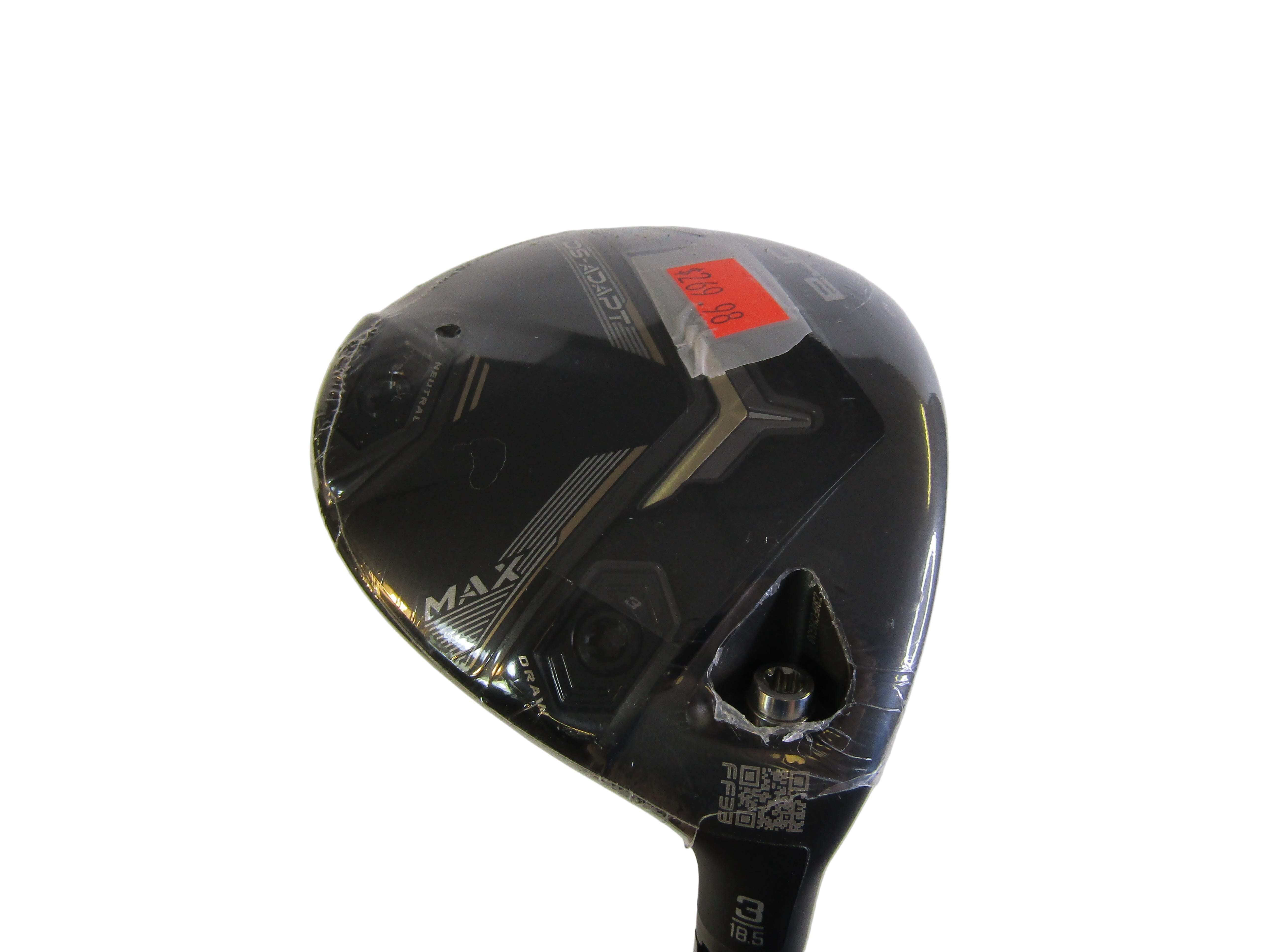 *DEMO* Cobra DS-ADAPT Max #3 18.5° FW Lite Flex Graphite Ladies Right Demo Club Cobra 