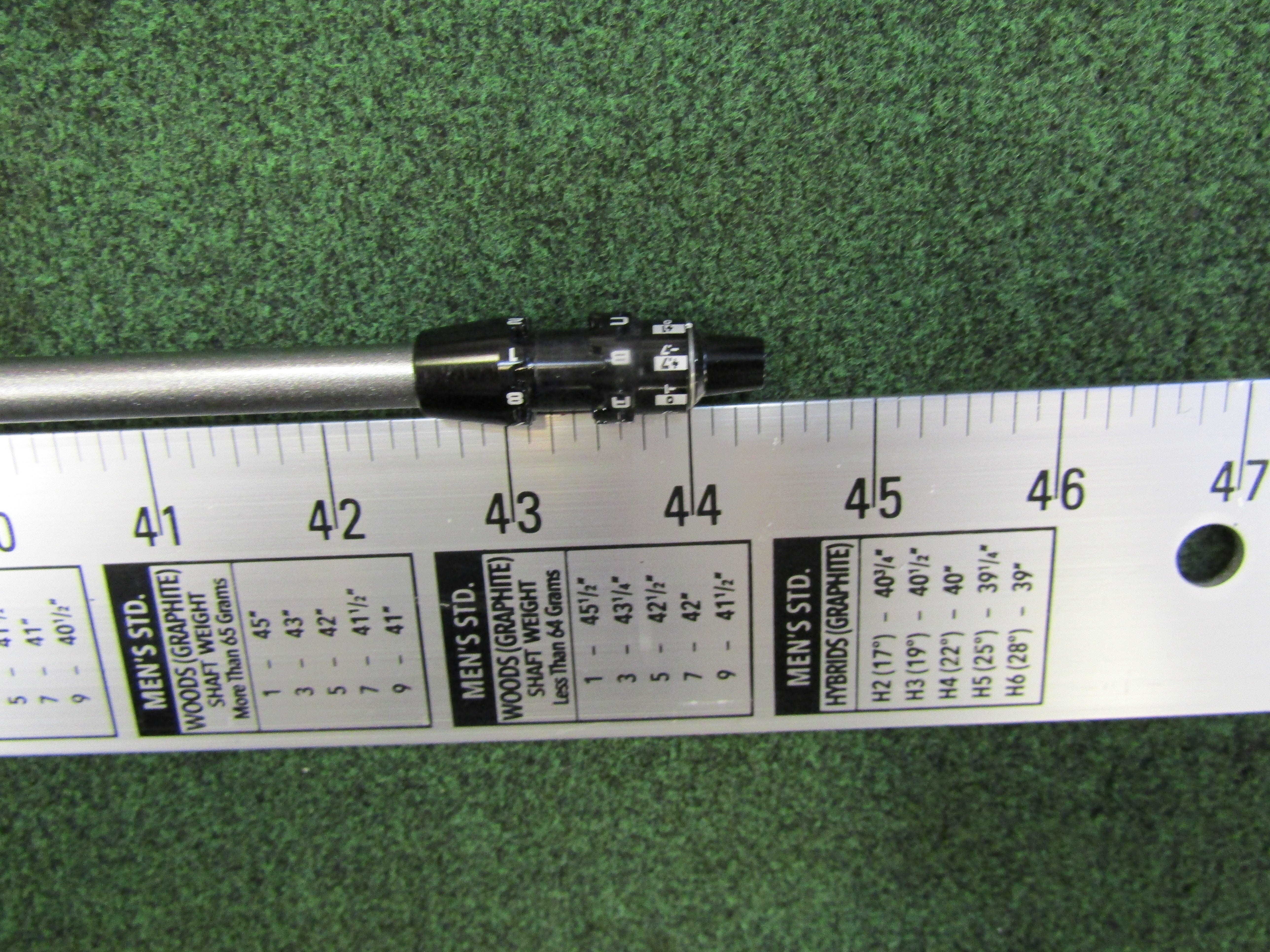 *DEMO* Fujikura Pro Blk 70gr. X-Stiff Graph. Dr. Shaft w/RH DS-ADAPT Adapter Demo Shaft Fujikura 