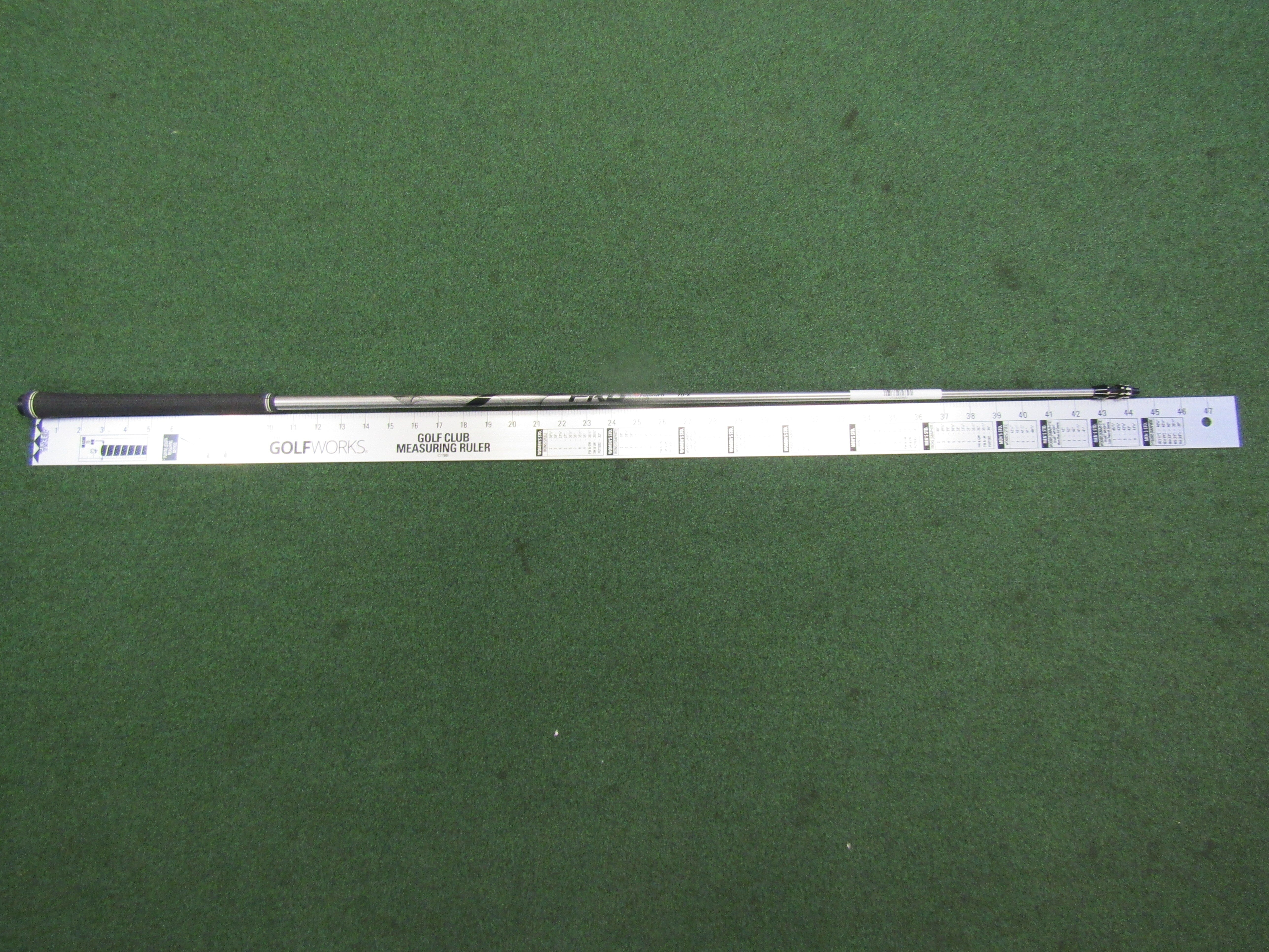 DEMO* Fujikura Pro Blk 70gr. X-Stiff Graph. Dr. Shaft w/RH DS
