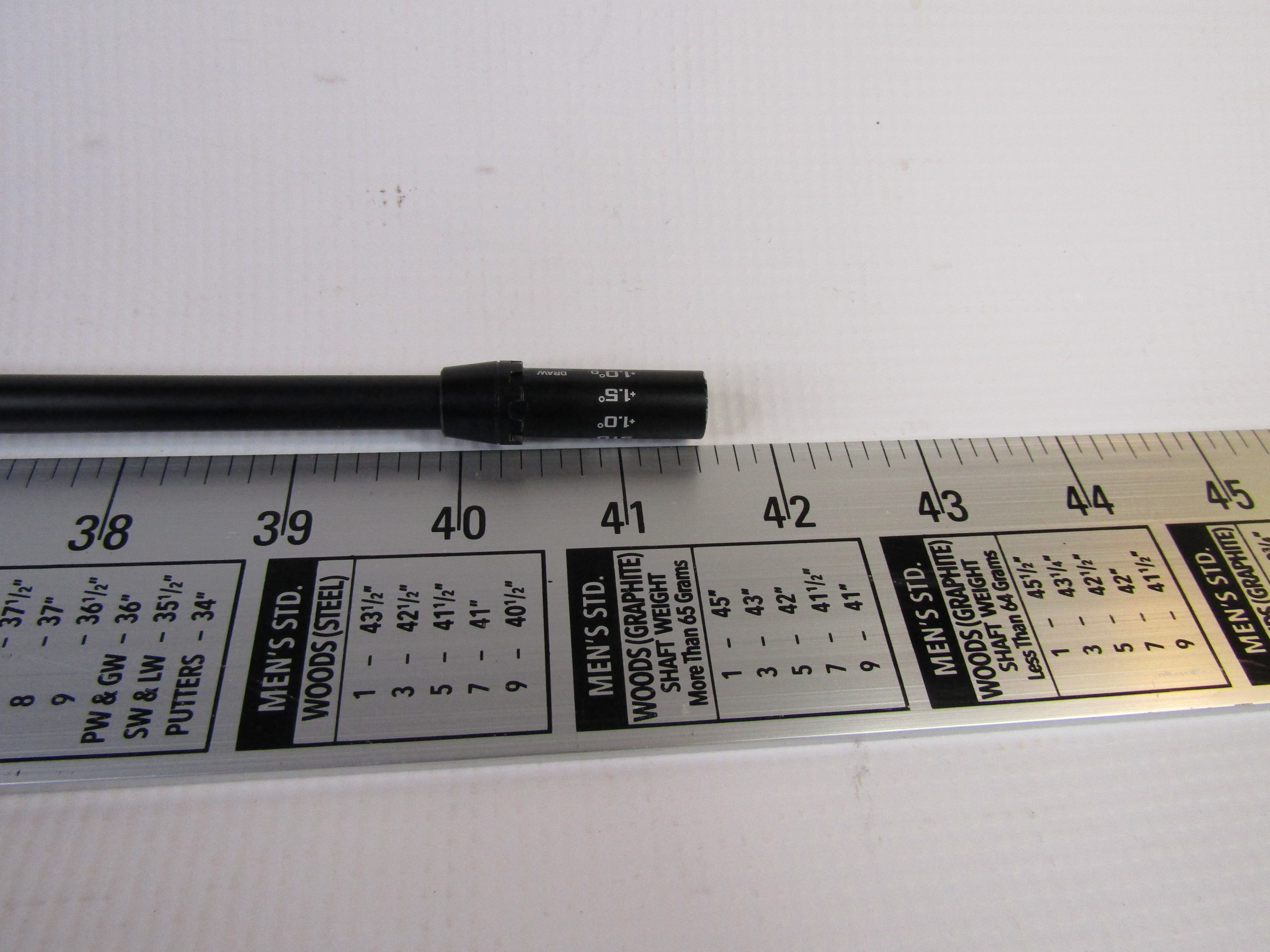 *DEMO* Helium Nanocore Black #5 4F2 FW Shaft Senior Flex with RH Cobra LTDx/Speedzone /F9 Adapter Demo Shaft UST Mamiya 