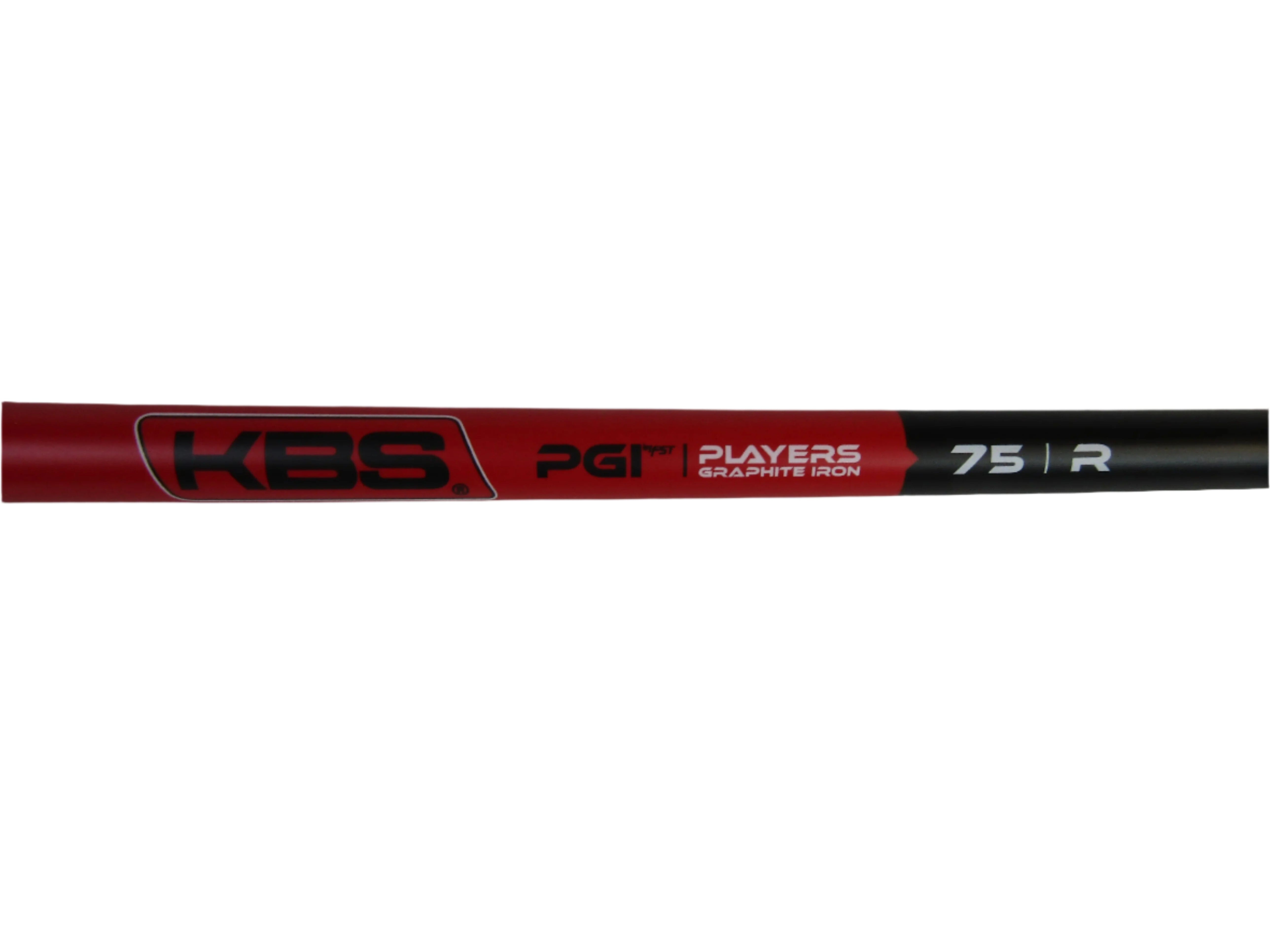 *DEMO* KBS PGI 75 One Length #4 H Reg. Flex Graphite w/ Cobra RH LTDx / Speedzone / F9 / Dark Speed adapter Demo Shaft KBS 