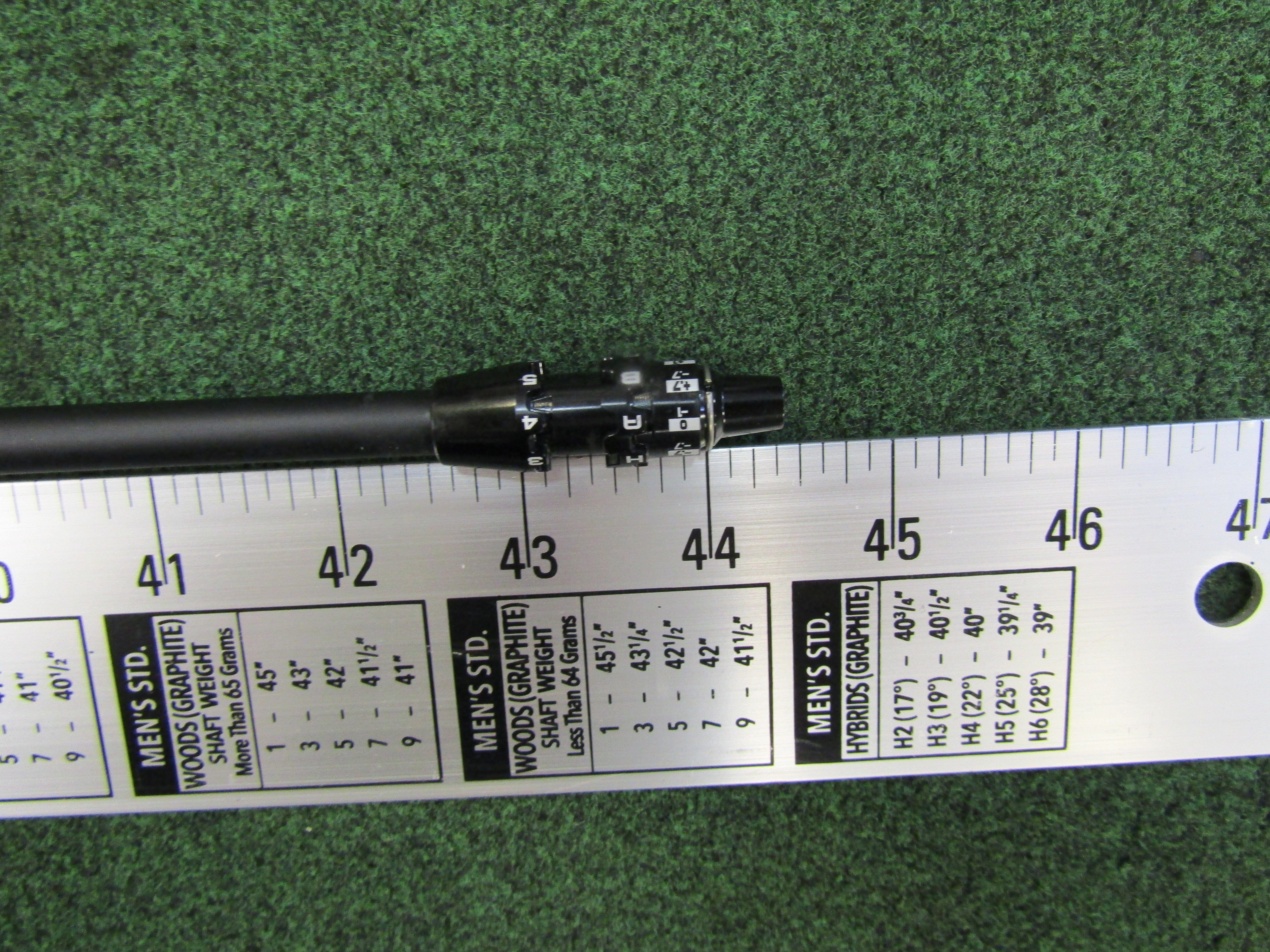 *DEMO* Mitsubishi Vanquish PL 48 g Regular Graph. Dr. Shaft w/RH DS-ADAPT Adapter Demo Shaft Mitsubishi 