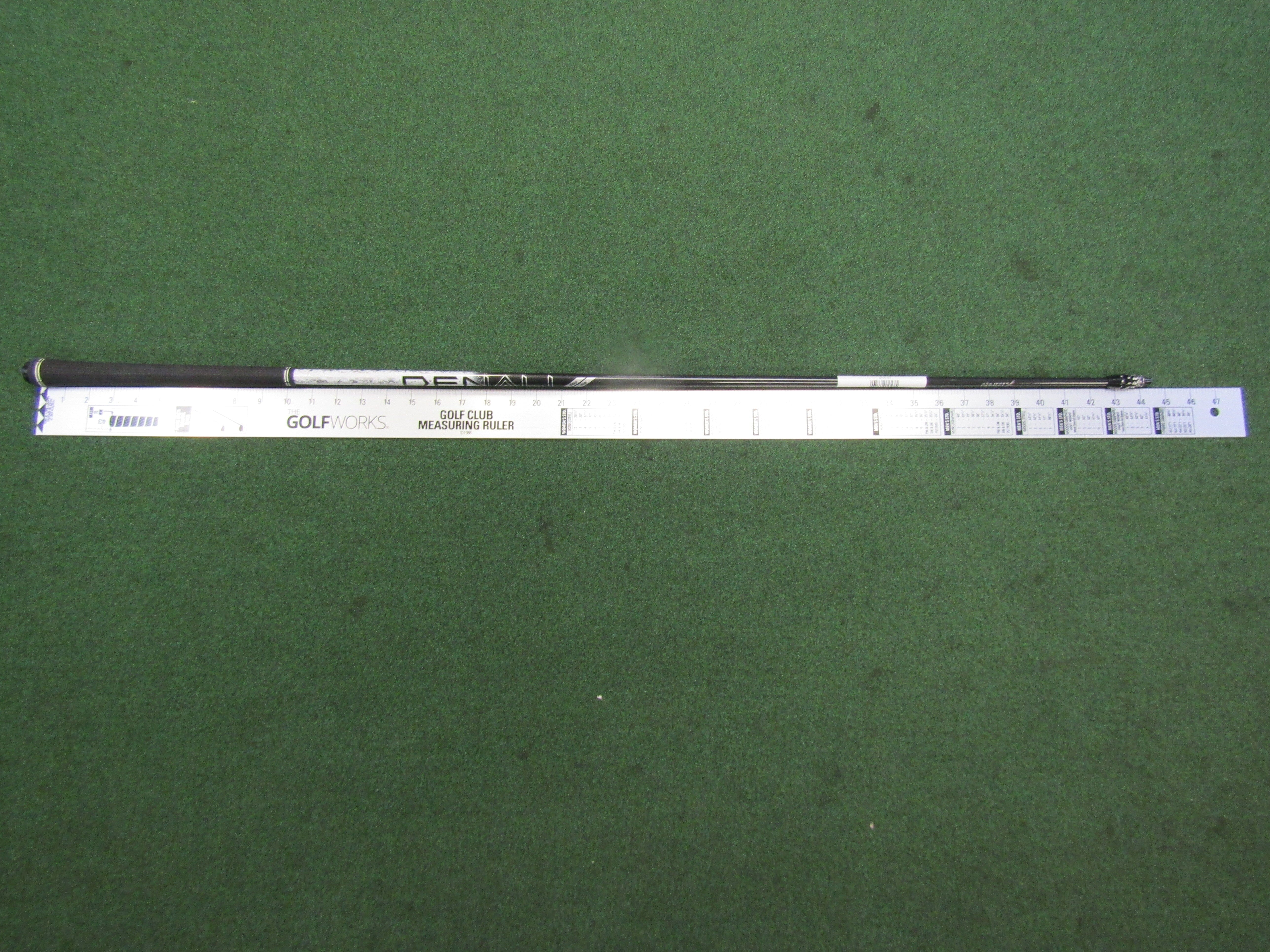 *DEMO* True Temper Denali Blk 60g X-Stiff Graph. Dr. Shaft w/RH DS-ADAPT Adapter Demo Shaft True Temper 