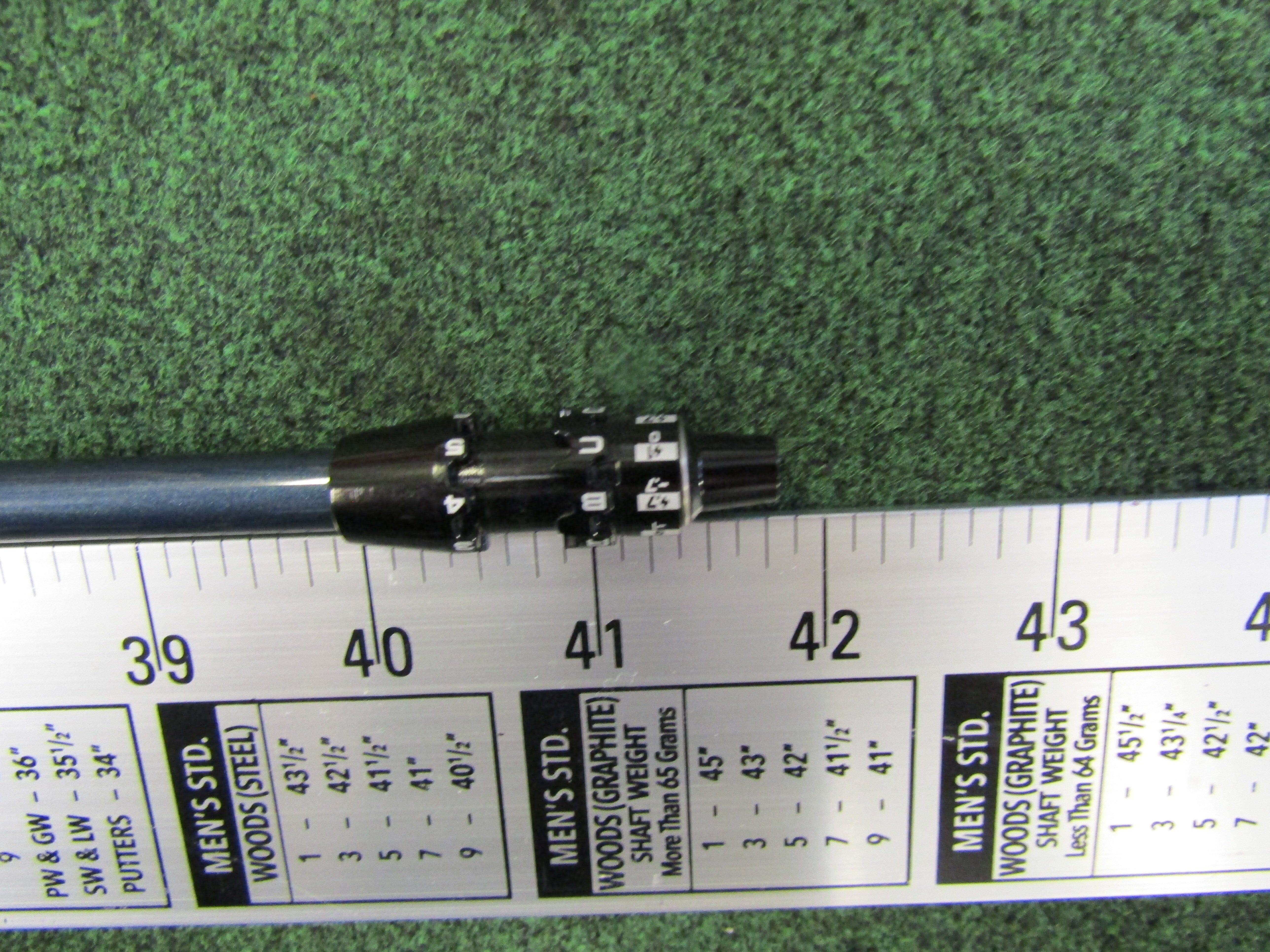 *DEMO* TT Denali Blue 60g #5 FW Reg. Flex G Shaft w/RH Cobra DS-Adapt Adapter Demo Shaft True Temper 