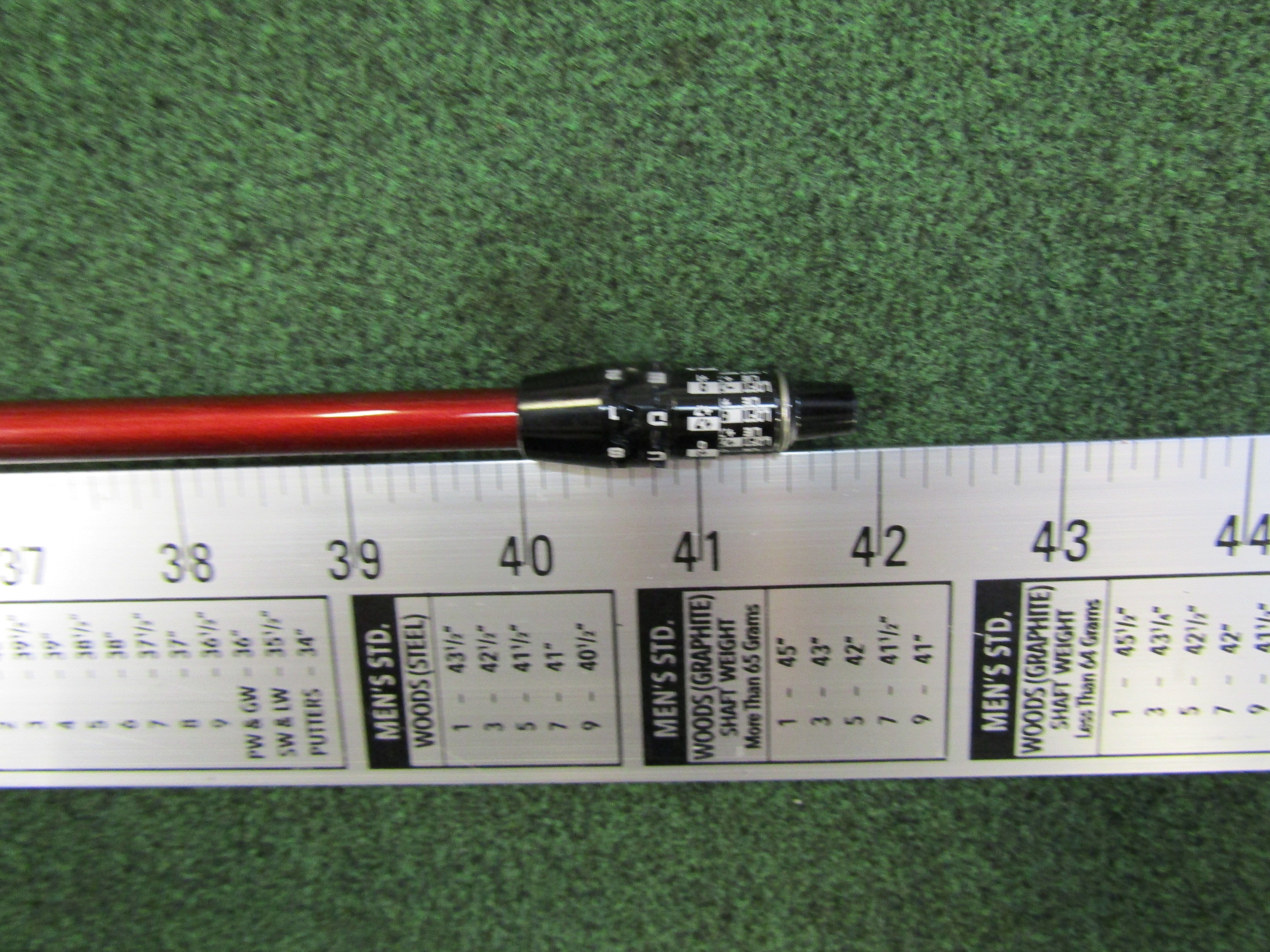 *DEMO* TT Denali Red 50g #5 FW Regular Flex G Shaft w/RH Cobra DS-Adapt Adapter Demo Shaft True Temper 