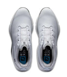 Footjoy Pro/SLX Men's Golf Shoes White 56915 Boa Lacing Spikeless Golf Shoe FootJoy 